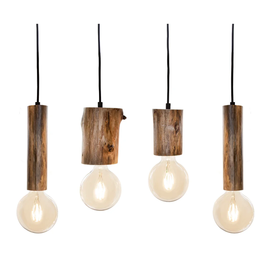 Cadell 4-Light Kitchen Island Cylinder Pendant
