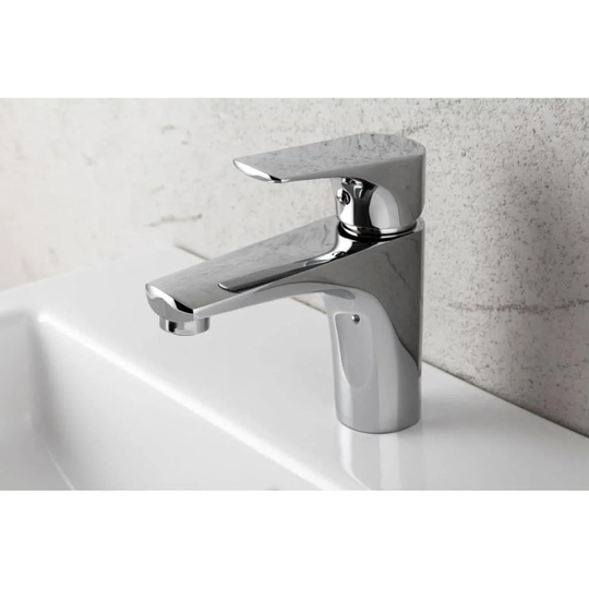 Fala Deck-Mounted Basin Tap Murcia Brass