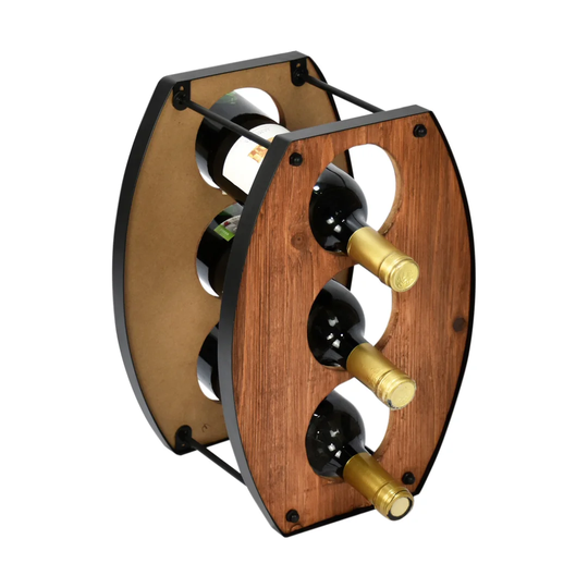 Dearing 3 Bottle Tabletop Wine Rack