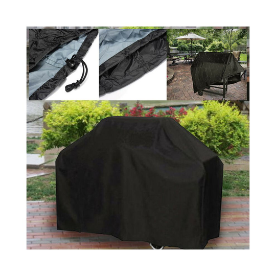 145 CM BBQ Cover Outdoor Waterproof Barbecue Covers Garden Patio Grill Protector