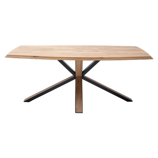 Loa 100 x 200cm Natural Acacia Dining Table