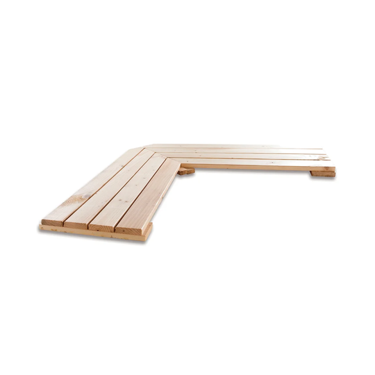 Wunder Wooden Corner Shelves For Shed Storage Rack