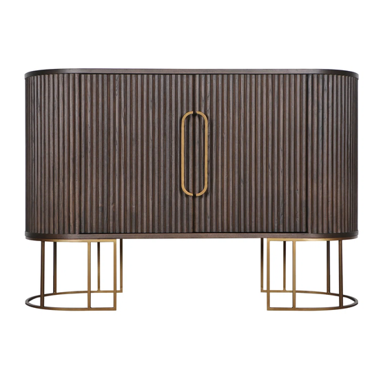 Marcial 126 Cm Wide Solid Wood Sideboard