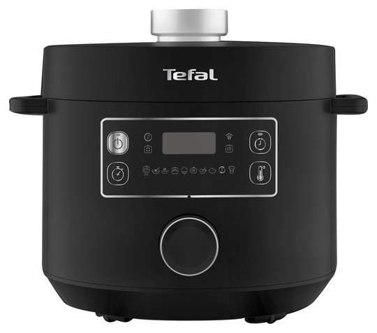 Tefal Turbo Cuisine 4.8L Electric Pressure Cooker - Black