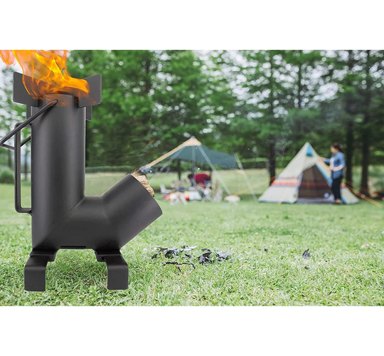 Camping Stainless Steel Wood Burning Chiminea