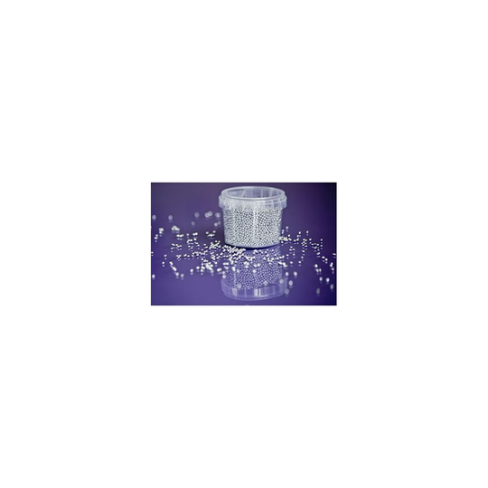 100g Silver Edible 2mm Tiny Sugar Pearls/Balls for Cake Cupcake Sprinkles Dec.