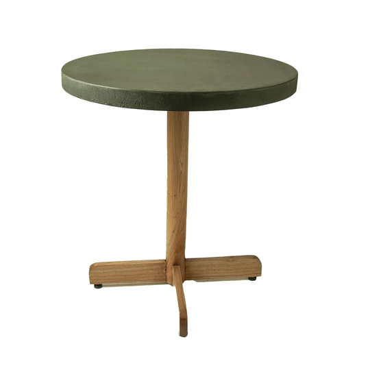 Thorgarth 80 Cm Concrete Pedestal Dining Table