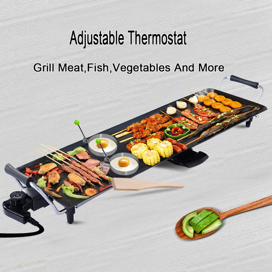 Toledo Electric Teppanyaki Table Grill with Lid