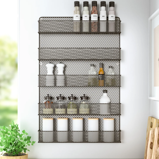 Wall Mounted Spice Rack