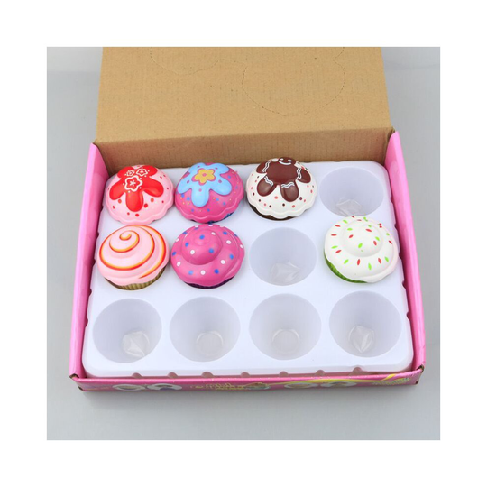 12pcs Mini Cupcake Princess Surprise Cute Magic Princess Doll for Children Toys