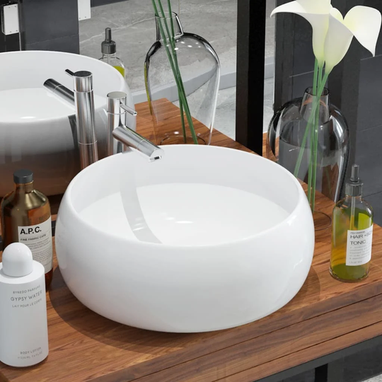 Revere Ceramic Countertop Basin