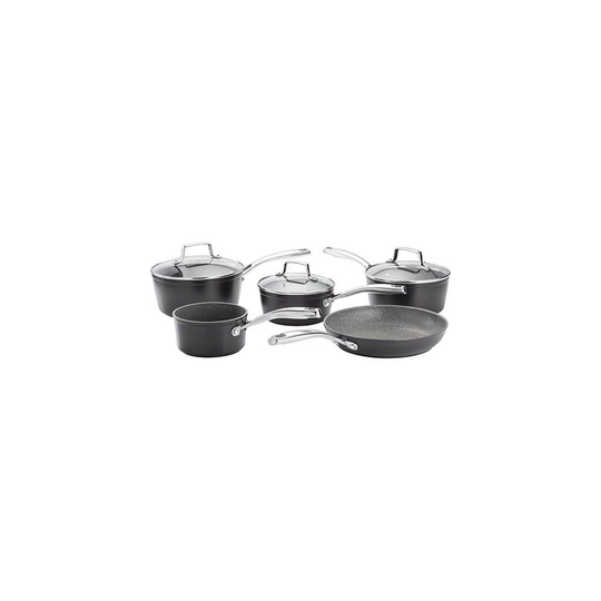 5pc Stellar Rocktanium Cookware Set | Non-Stick Saucepan Set