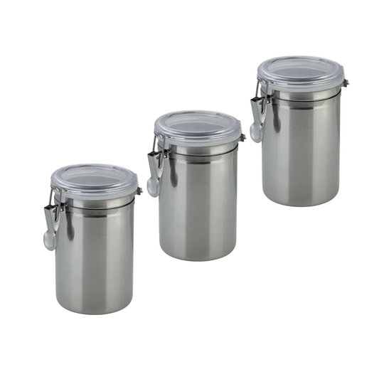 3 Piece Kitchen Canister Set