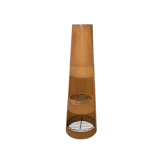 Brantham Steel Wood Burning Fire Pit