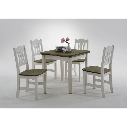 Southsea Extendable Pine Solid Wood Dining Table