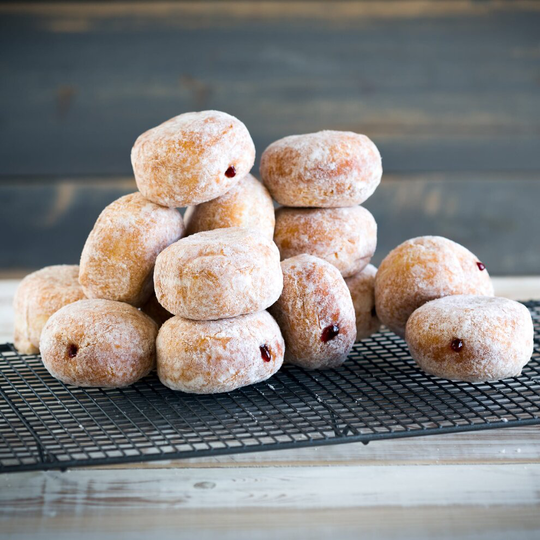 Kara Frozen Sugared Ball Jam Doughnuts - 6x10x73g