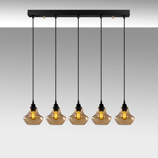 Prager 5 - Light Kitchen Island Geometric Pendant