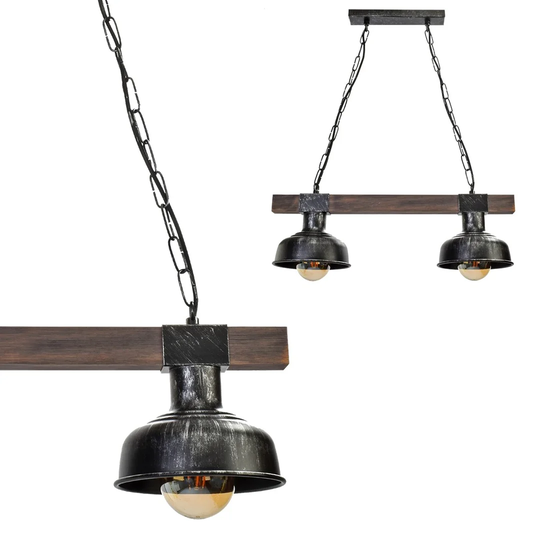Kiernan 2-Light Kitchen Island Dome Pendant