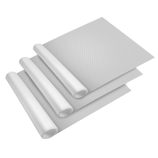 Drawer Liner - 3 Rolls Waterproof & Washable Fridge Mat Pukkr