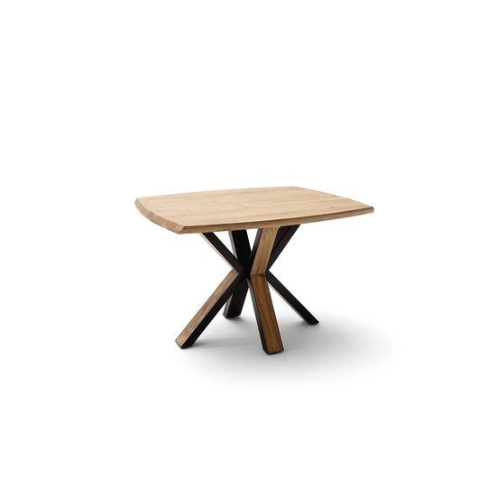Worrell 100 cm Acacia Solid Wood Pedestal Dining Table