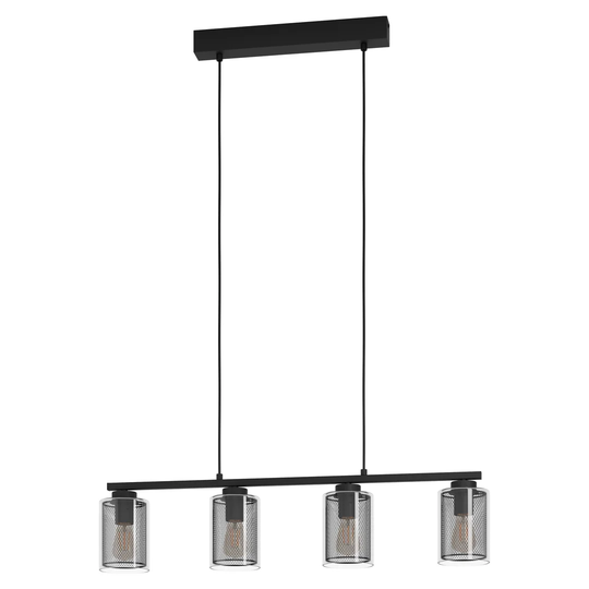 Konterra 4-Light Kitchen Island Modern Linear Pendant