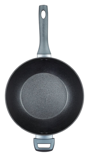 Salter Megastone Excellence 28cm Aluminium Lidded Wok
