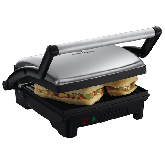 3 in 1 Panini / Grill and Griddle in Stainless Steel