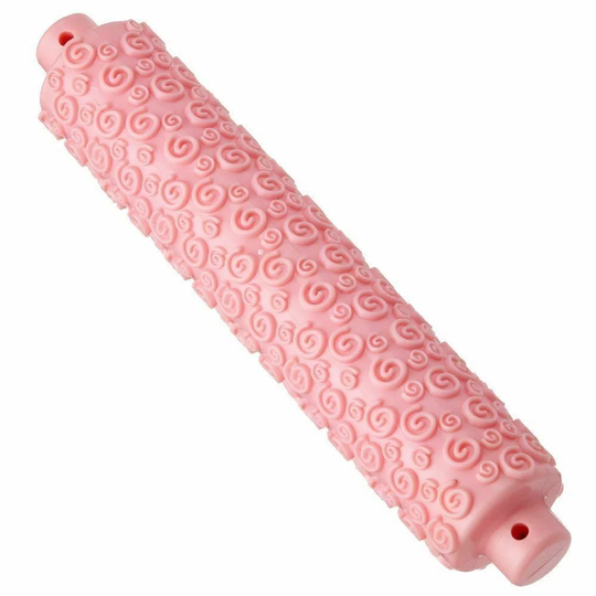 Belfry Kitchen Hilly''s Kitchen Patterned Icing Roller Cake Fondant Embossed Rolling Pin