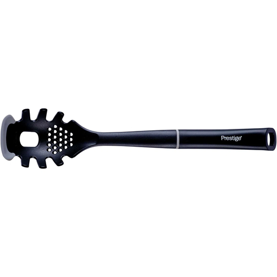 Prestige 2in1 Kitchen Silicone Edge Tools - Pasta Server, Heat Resistant, Dishwasher Safe, Non-scratching
