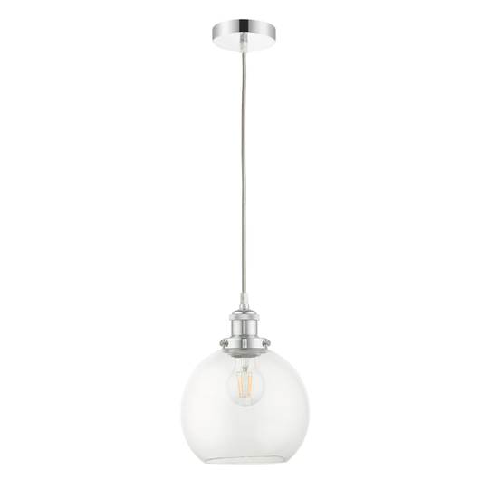 Brianna 1-Light Single Globe Pendant