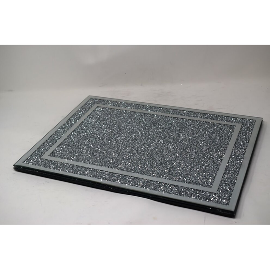 Glass Gift |Fully Crushed Large Work top saver Heat Resistant Glass Chopping Board| gift present for all occassion Home Decor
