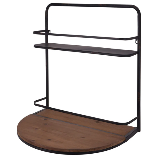 Ambiance Wine Bar with Foldable Shelf 56 x 42 x 61.5cm