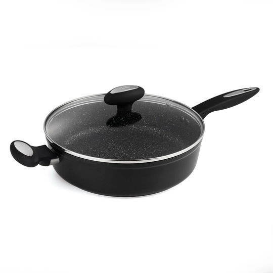 Cook 29cm Non-Stick Frying Pan with Lid