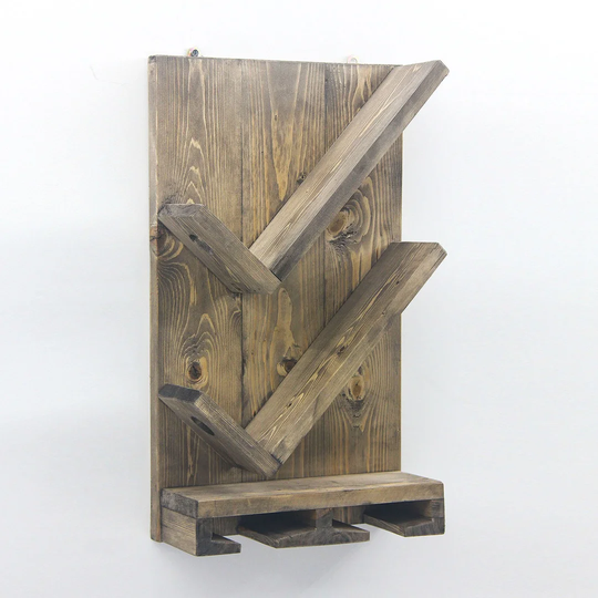 Kirkwood 2 Bottle Wall Mounted Wine Rack