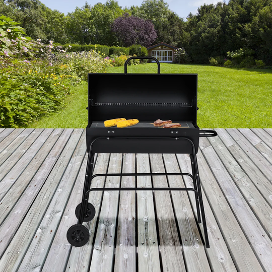 Wildman 76cm Barrel Charcoal BBQ