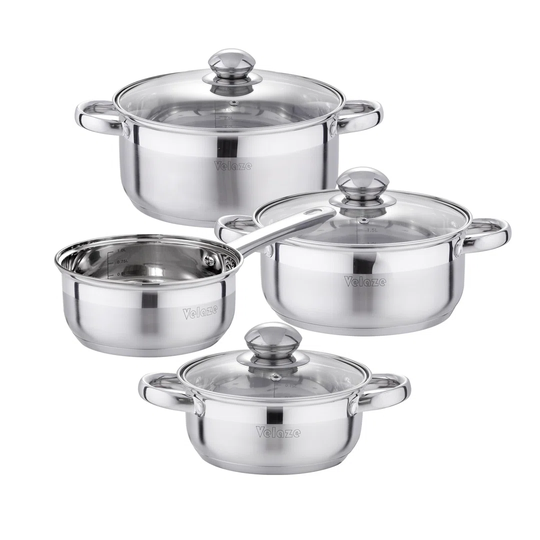 Blue Elephant Dylan 7 Pieces Stainless Steel Non Stick Cookware Set