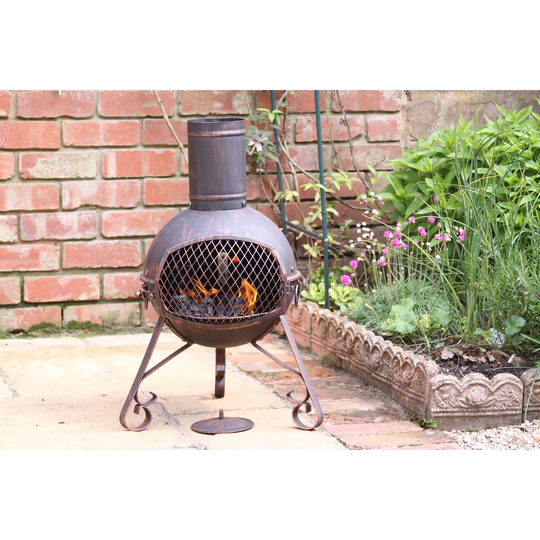 Lexie 100% Steel Chimenea