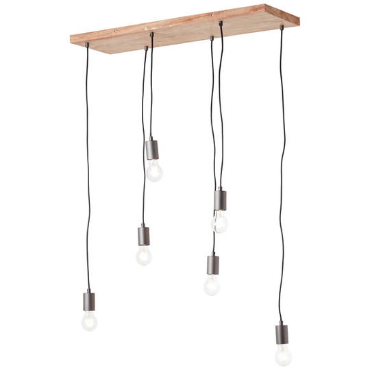 Rossburg 6-Light Kitchen Island Bulb Pendant