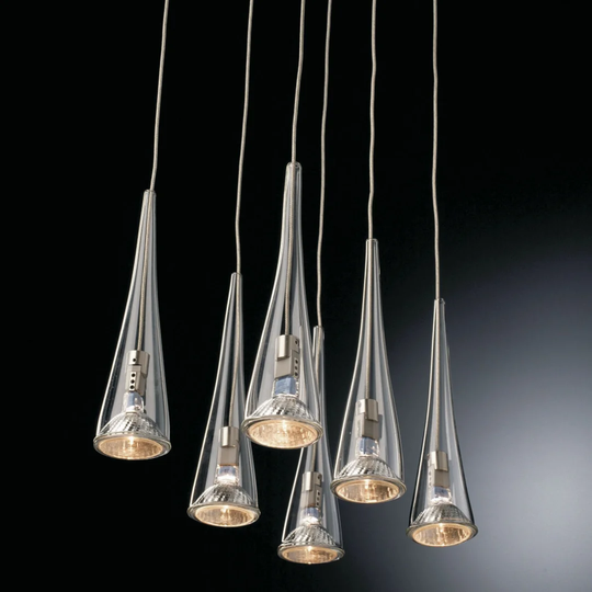 Giancarlo 6-Light Kitchen Island Pendant
