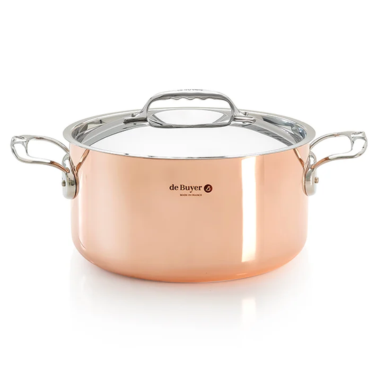 De Buyer Prima Matera casserole with lid induction 28 cm