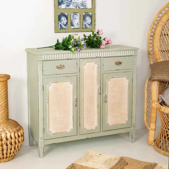 2 DOORS 3 DRAWERS CABINET