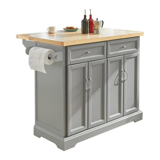 SoBuy FKW71-HG, Extendable Kitchen Trolley Kitchen Cabinet