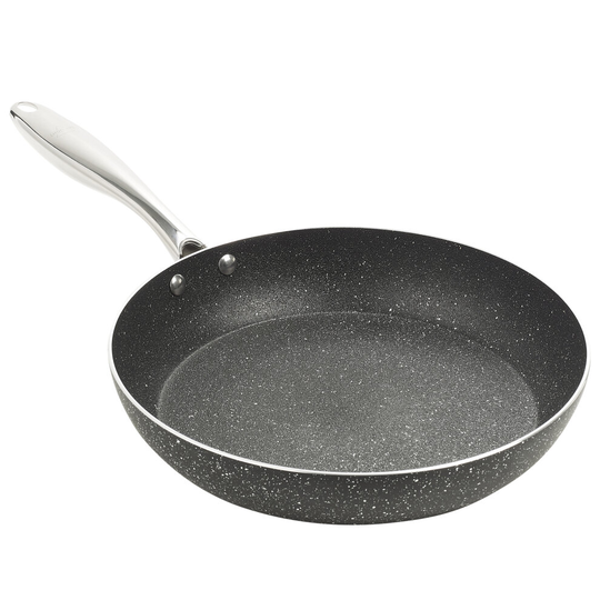 (28cm) Pressed Aluminum Granite Coated Non Stick Frying Pans Induction Premium Cookware