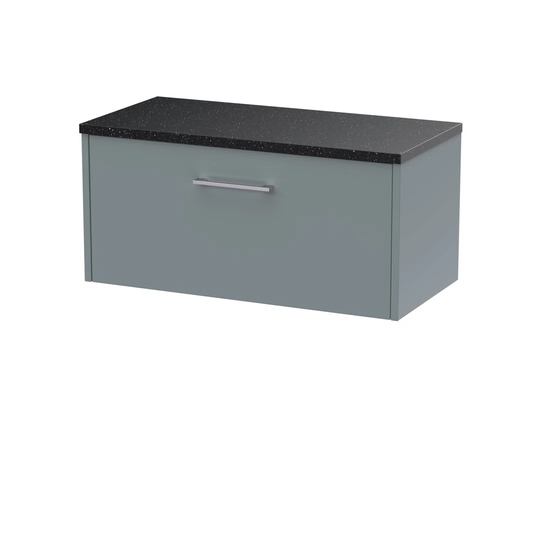 Juno 80.5Cm Single Bathroom Vanity Base Only in Grey