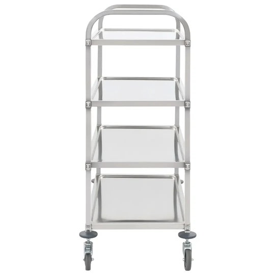 Manor 107 Cm Stainless Steel Kitchen Trolley