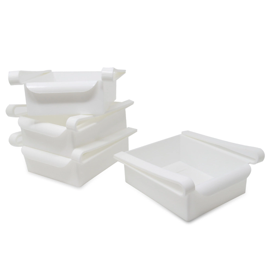 4 Fridge Storage Box Drawers Universal Refrigerator Compartments Pukkr