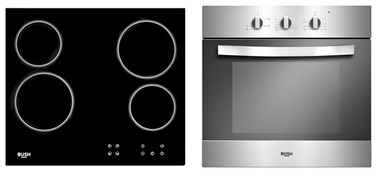 Bush BIBCP Single Multifunction Oven - Black