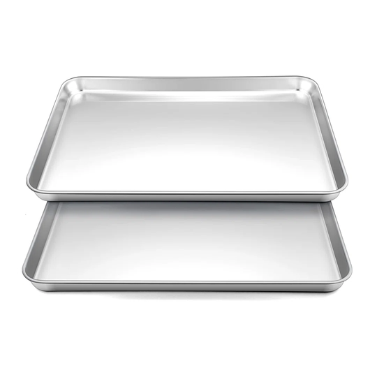 Nikhil Stainless Steel Baking Tray Set