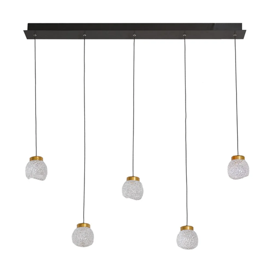 Overcash 5-Light Kitchen Island Linear LED Pendant