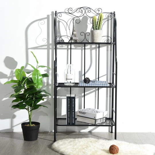 Enrique 126cm 3 Shelf Shelving Unit